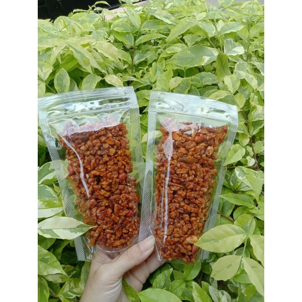 

Tempe Kering kacang Teri Pedas Manis