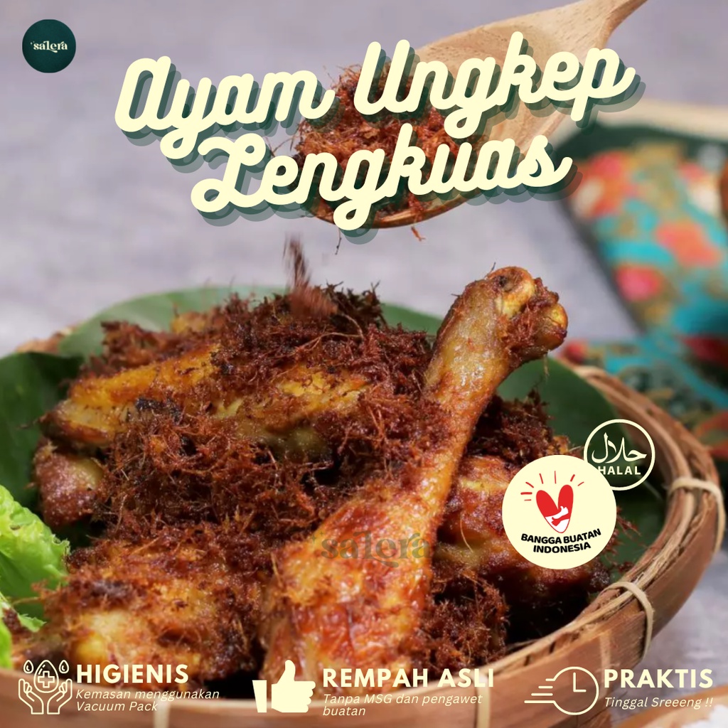 

Ayam Ungkep Goreng Bumbu Kuning Gurih Kremes Lengkuas Praktis Kemasan VakumTangsel Jaksel BSD