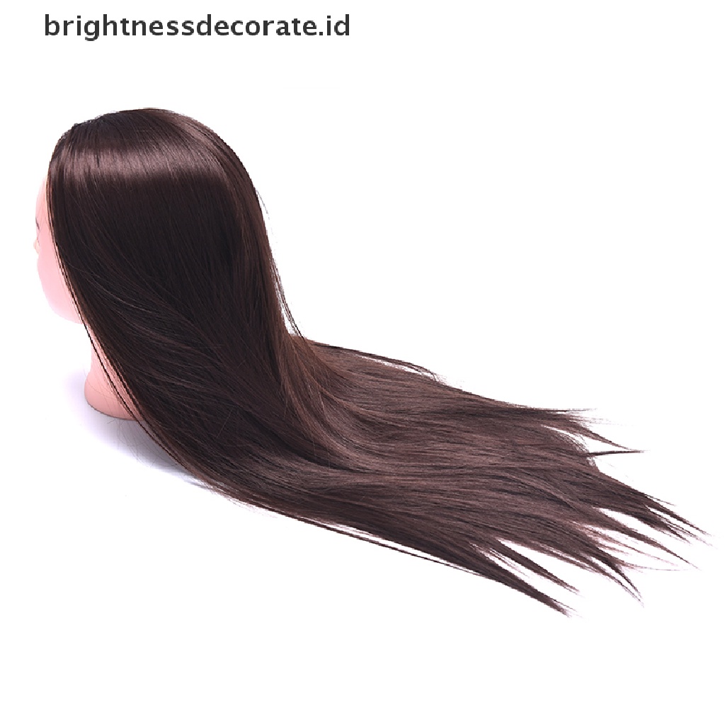 [Birth] Kepala Manekin Dengan Pewarna Styling Rambut Cutg Hairdresser Training Head [ID]