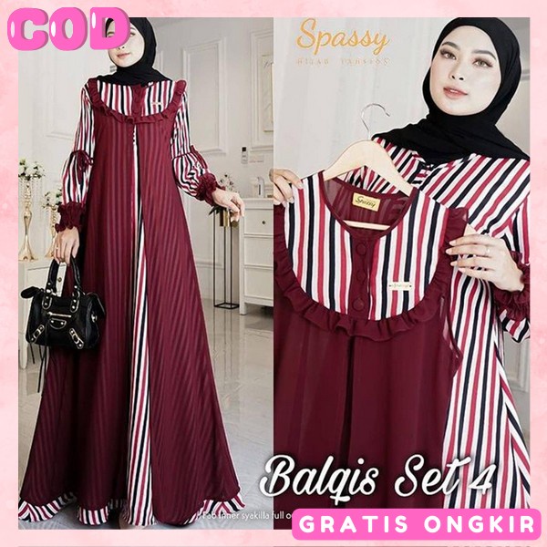 Pakaian Muslim Wanita Abaya Gamis Syari Jumbo Deres Remaja Sari Gmis Sarii Murah Bsju Drees Cewek Dr