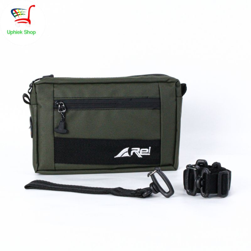 Clutch Hand Bag Pria Wanita Arei Waterproof Tas Tangan Pouch Pria Wanita Anti Air Premium Murah