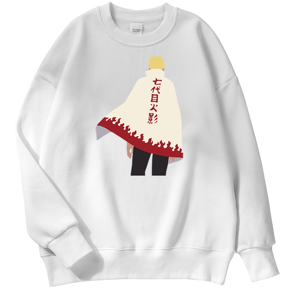 Sweatshirt Basic SEVEB GENERATION OF NARUTO II Sweater Crewneck Print DTF II Size M - XL Anak &amp; Dewasa ( Pria &amp; Wanita )