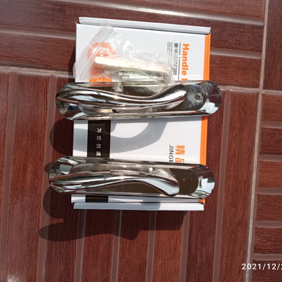 HANDLE PINTU KAMAR MANDI KUNCI PINTU ALUMUNIUM AC 0015