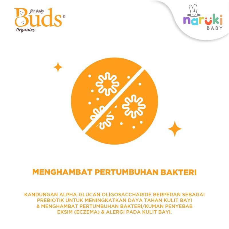 Buds Soothing Organics Super Soothing Rescue Lotion 50ml Krim Eczema Ruam Bayi Anak