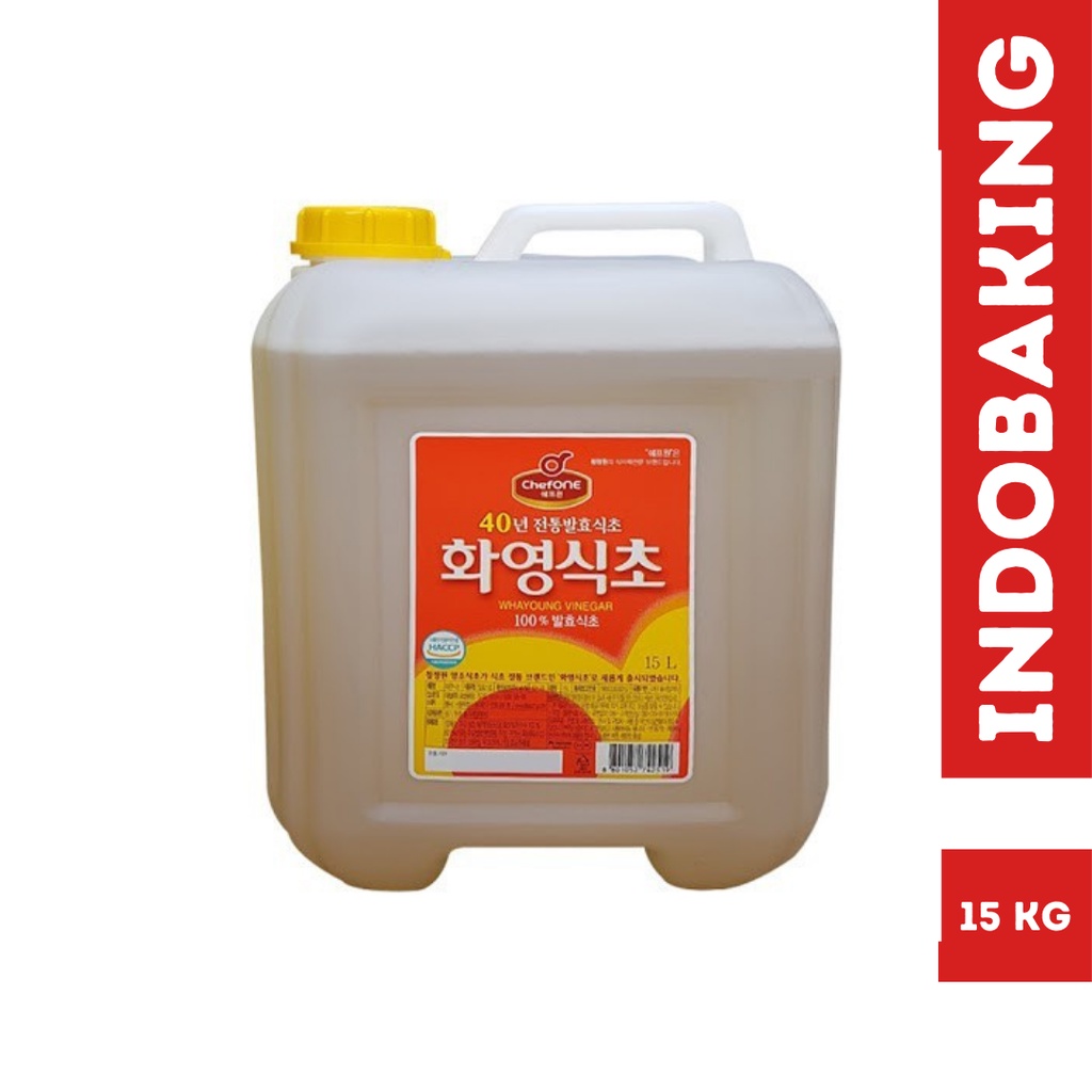 

Daesang Chung Jung One Chefone Whayong Vinegar / Cuka Korea 15L