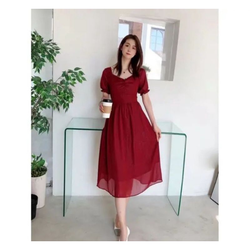 twel dress/ dress Korean/MIDDI dress/gaun korean/dress korean style/ pakaian korea/ baju korea/ pakaian wanita/DRESS KOREA STYLE/ KOREAN DRESS/ DRESS WANITA KEKINIAN KOREA DRESS/BAJU KOREA/ PAKAIAN WANITA KOREA/ DRESS KOREA STYLE KEKINIAN/PAKAIAN WANITA