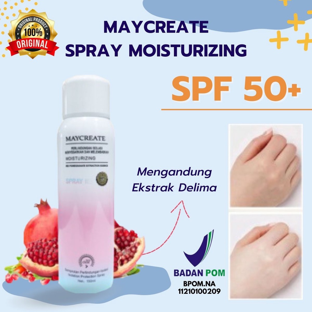 【BPOM】Bioaqua tone Up Moisturizing Whitening Sunscreen Spray Lotion Ampuh Memutihkan Kulit Badan Instan