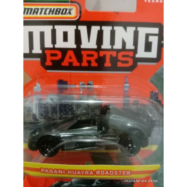 matchbox Pagani huayra roadster