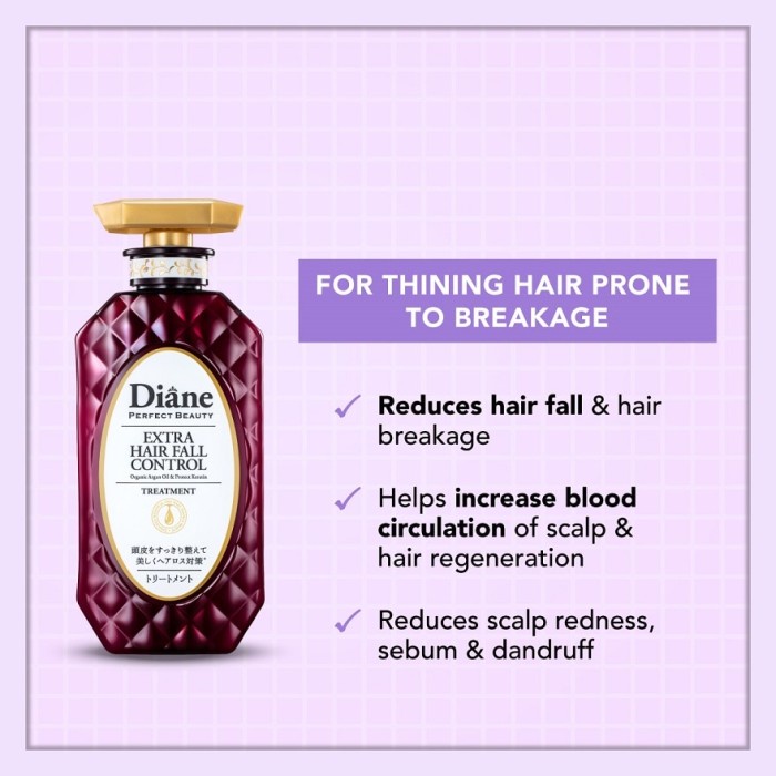 MOIST DIANE EXTRA HAIR FALL CONTROL TREATMENT 450ML - CONDITIONER HAIR