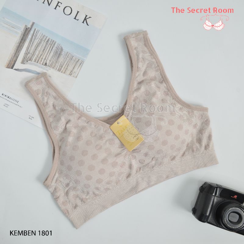 TALLY BRA BH KEMBEN BRALETTE 1801 JUMBO I CUP C I FREE SIZE I ADA BUSA I BAHAN RAJUT HALUS