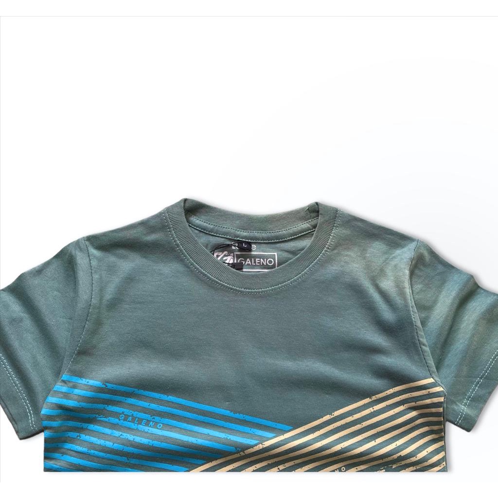 ZHAVIN BAJU KAOS ANAK LAKI-LAKI PREMIUM USIA 1-12 TAHUN KATUN COMBED 30S