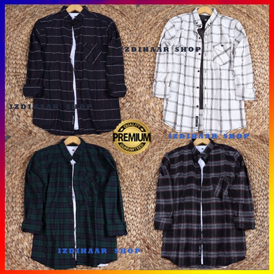 flanel wanita panjang kemeja flannel best seller