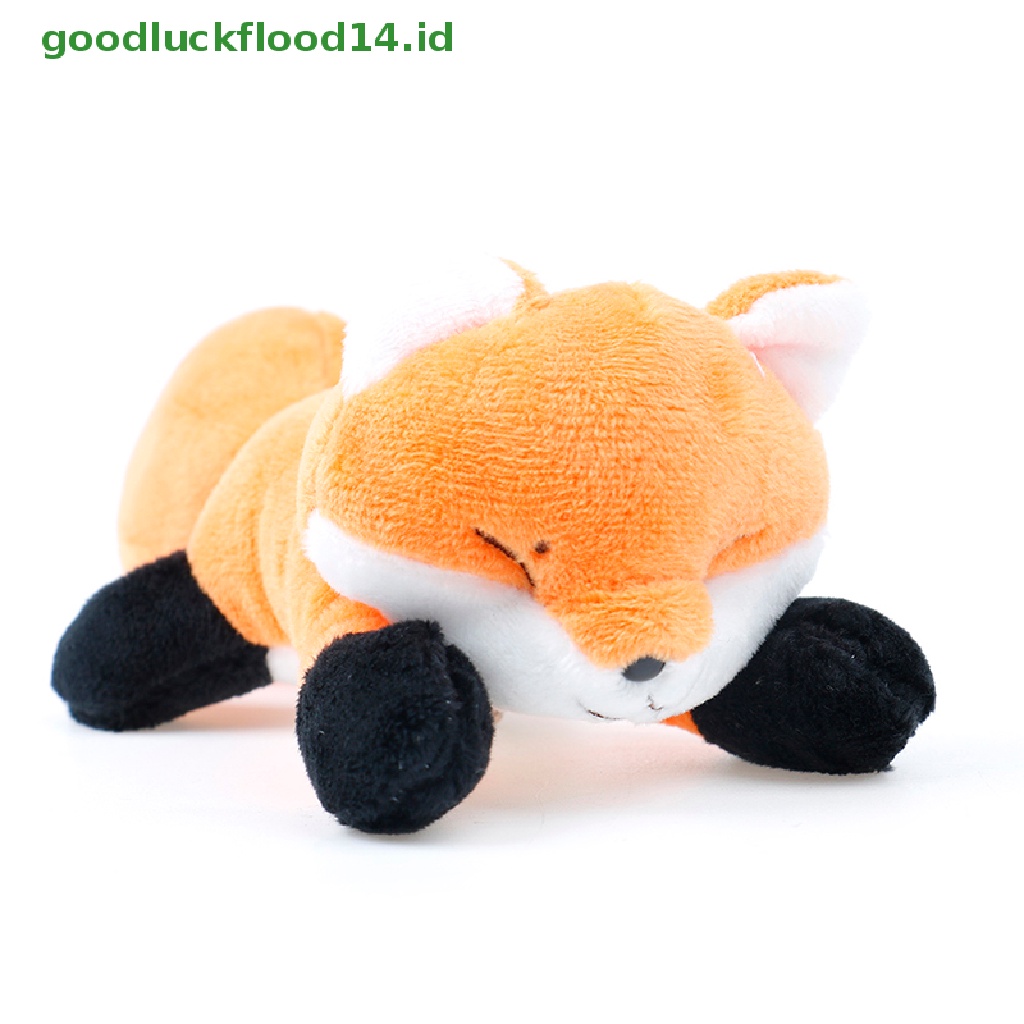 [GOOGFOUR] 1pc Boneka Rubah Mini Kartun Mewah Bros Pasangan Pakaian Lucu Pin Tas Liontin Mainan [TOP]