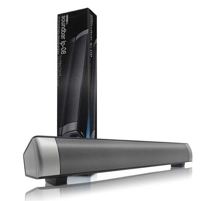 Portable Bluetooth Soundbar Home Theater with Remote Control - LP-S08