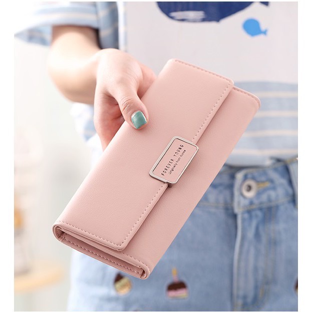 PROMO 7.7 - DOMPET PANJANG WANITA KULIT PREMIUM HITAM DEVARA WA475B5 MUAT HP SLOT KARTU UANG KOIN IMPORT COWOK KEREN FASHION DISTRO LAKI MURAH BATAM BRANDED SIMPLE