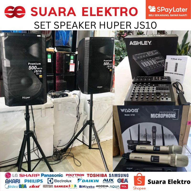 SET SPEAKER HUPER AK15 (15") GAMBAR CONTOH