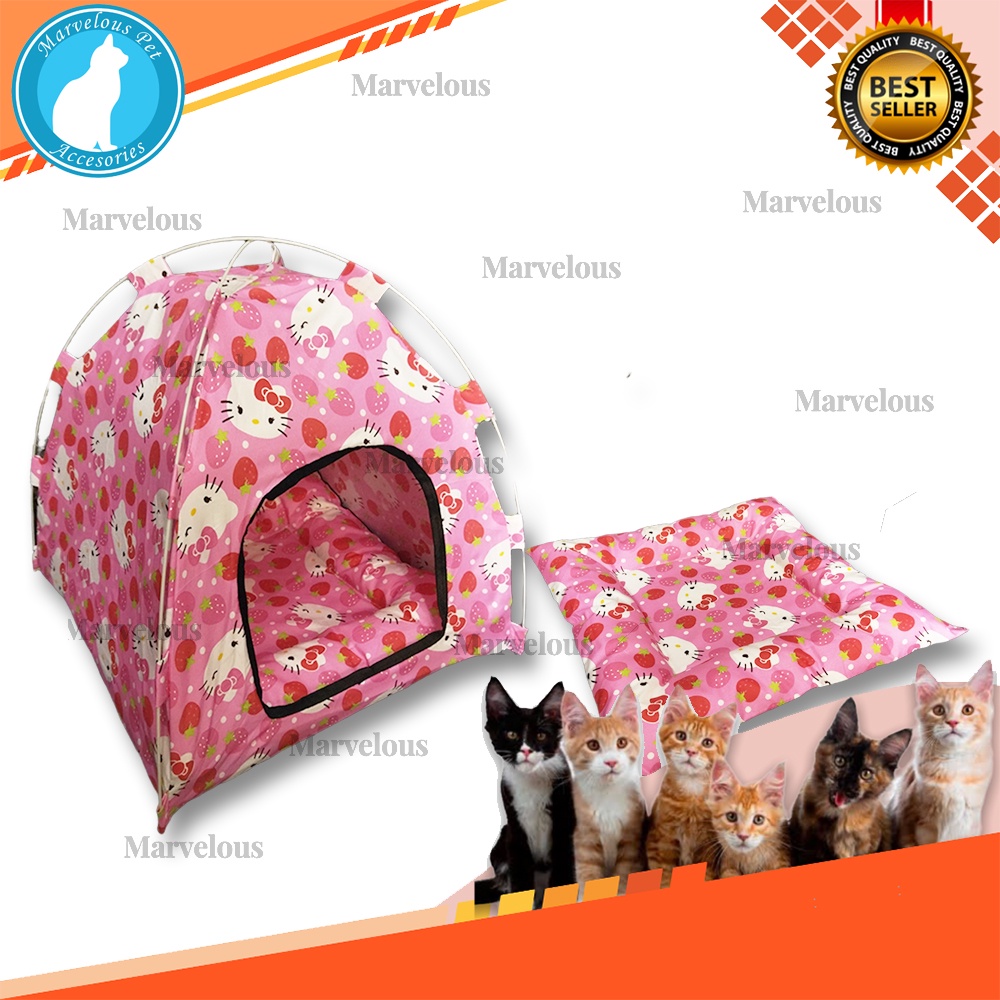 Tenda Kucing Murah Gratis Alas Kasur Tenda Ukuran All Size