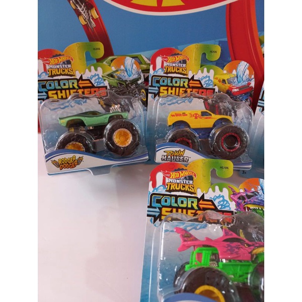 Hot wheels monster truck color Shifters / Monster truck berubah warna / diecast mainan anak