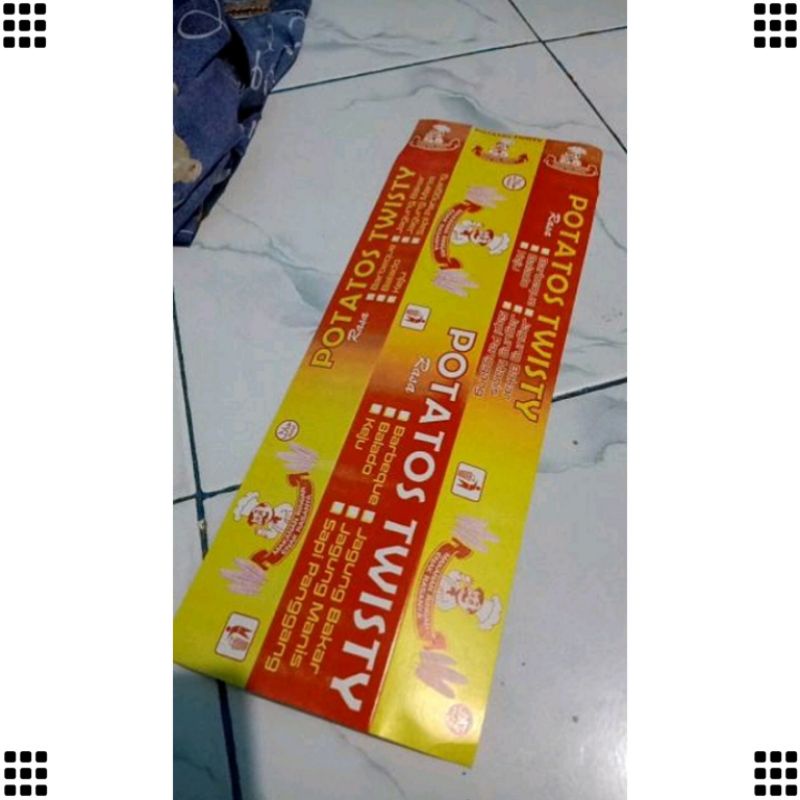 

200 LEMBAR KERTAS KENTANG ULIR BAHAN IVORY PUTIH UKURAN 35 × 13 CM | KOTAK KENTANG SPIRAL | BOX KENTANG TORNADO | DUS KENTANG ULIR/SPIRAL HIGH QUALITY | ARINA GROUP 4163