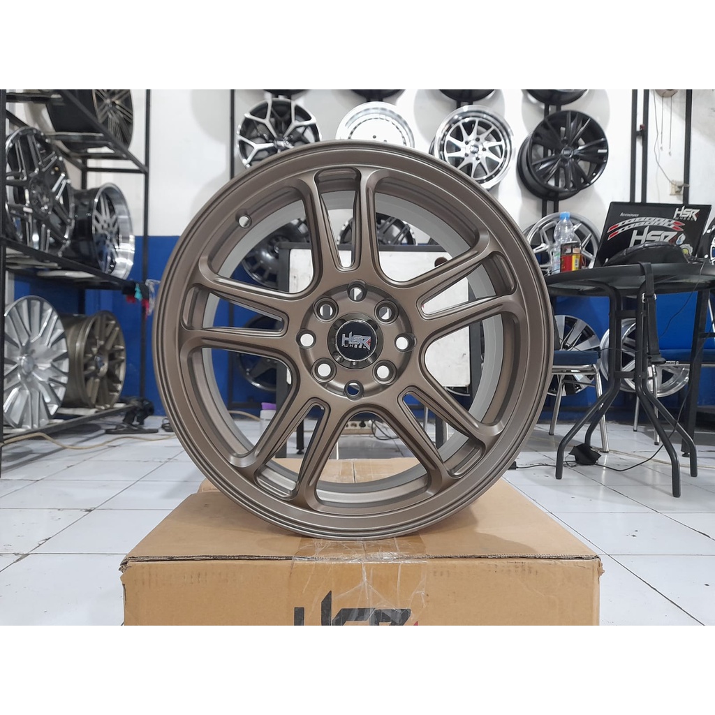 velg racing jdm ring 16 hsr nx velg r16 jazz yaris livina wheels kingdom surabay