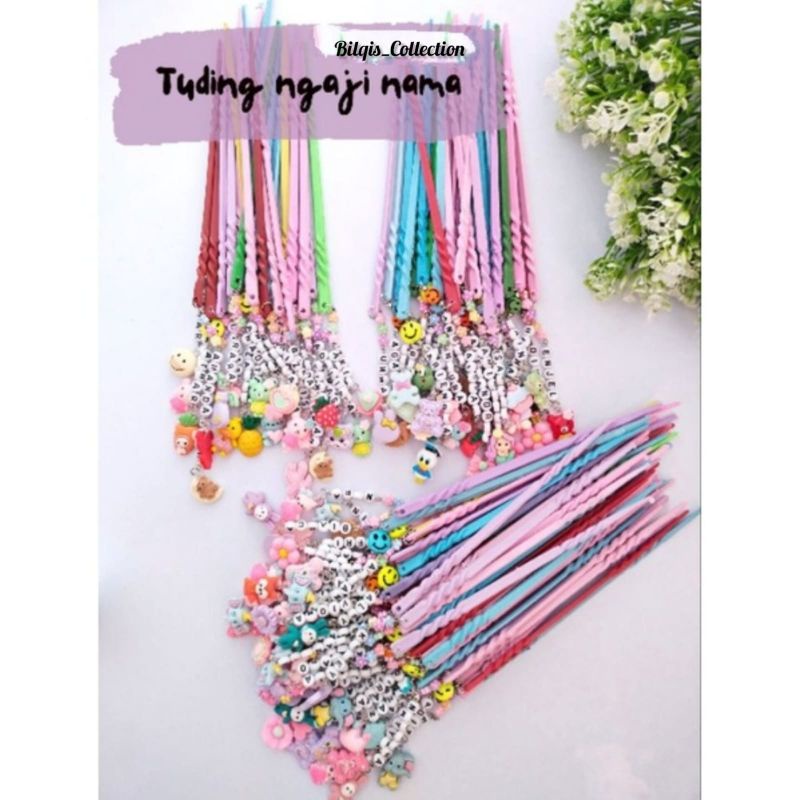 Tuding Ngaji custom nama/ Tuding Ngaji Karakter Lucu / Tunjuk ngaji / Tunjuk iqra' /