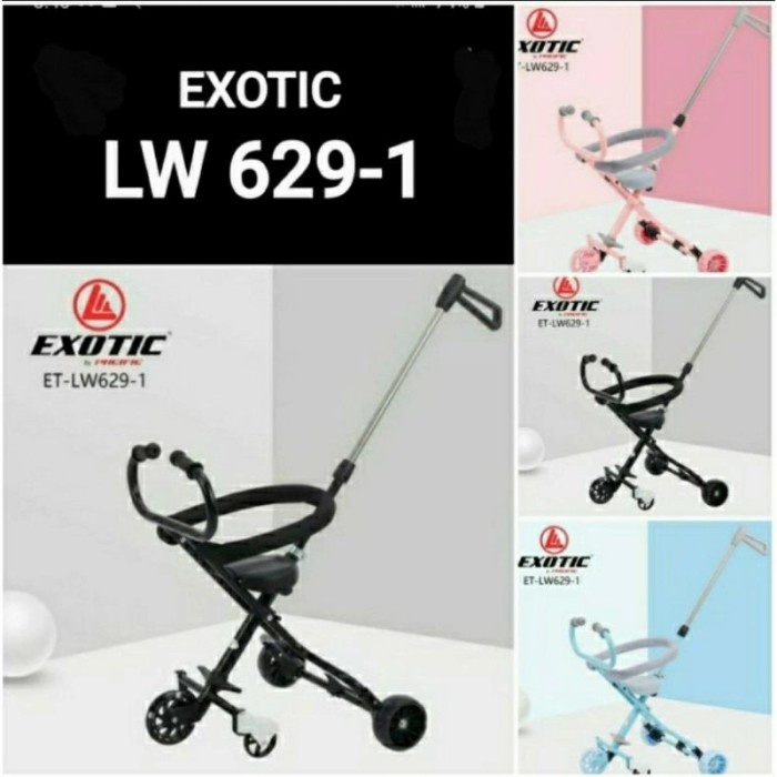 Jual Exotic Lw 629-1 / Micro Trike / Mini Trike / Stroller Limited