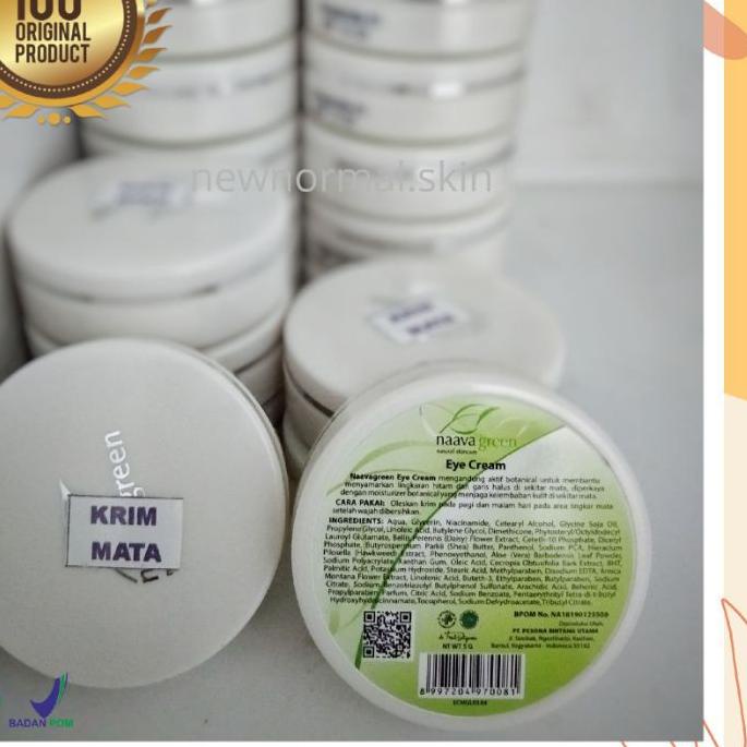 Promo✔️✔️-COD-NAAVAGREEN EYE CREAM-KRIM MATA PANDA-KRIM LINGKAR MATA NAAVAGREEN SKINCARE