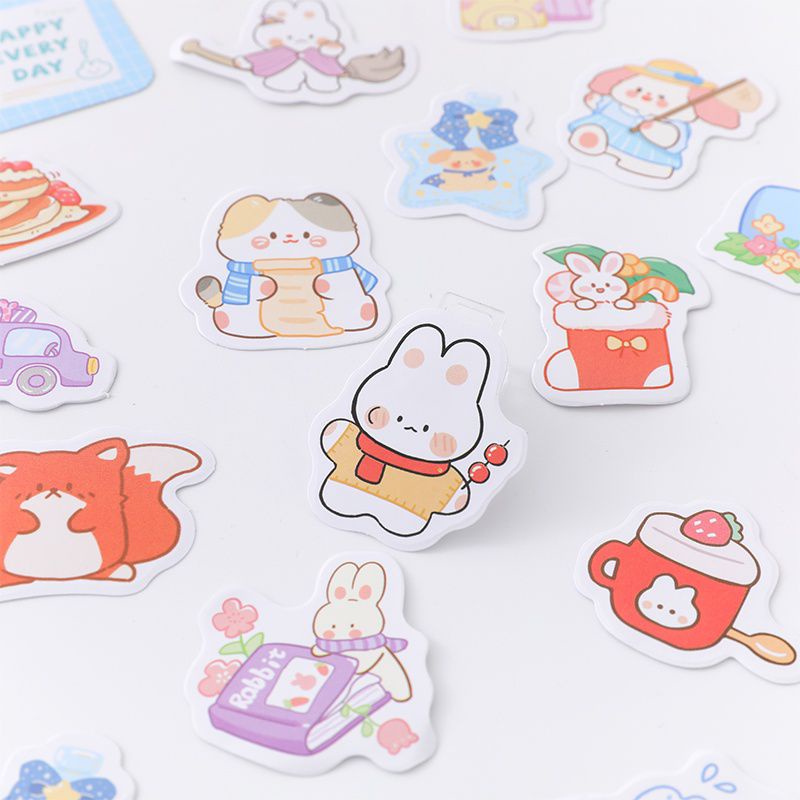 

stiker kertas motif kartun untuk dekorasi scrapbook dan diary