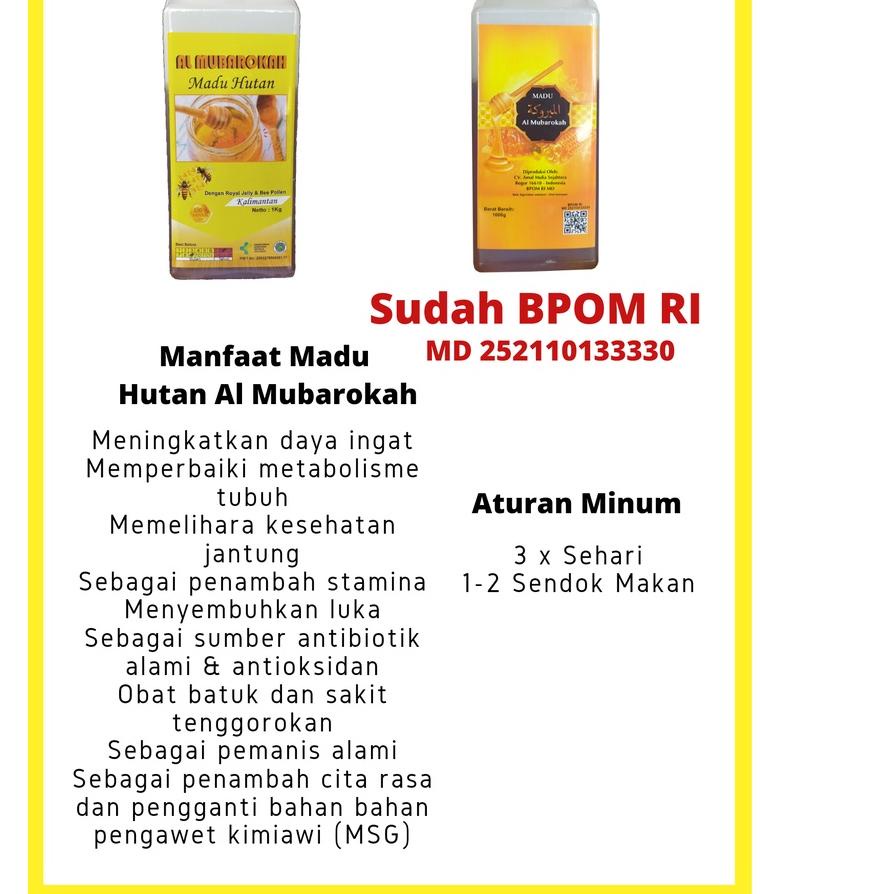 

❁ Kalimantan Al Mubarokah Hutan Beepollen dan Royal Jelly ۩