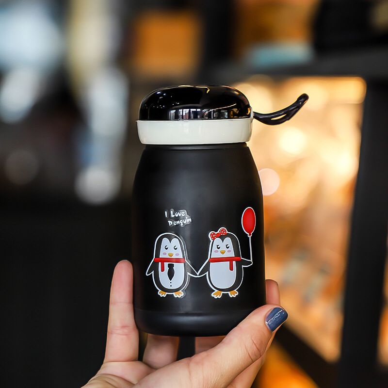[JUALSEMUA18](BTL.22)Botol Minum Motif Animal Lucu Dan Unik / Botol Viral / Cute Drink Bottle / Tempat Minum Lucu /IMPORT