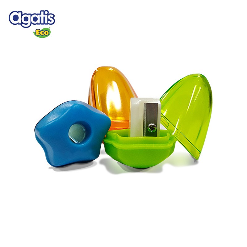 

Asaba Stationery - Rautan Pensil Agatis Star Warna Warni