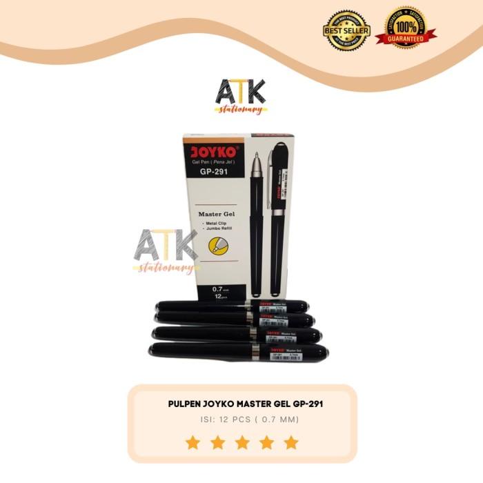

Terlaris Pulpen / Pena Master Gel GP-291 Joyko 0.7 mm atk