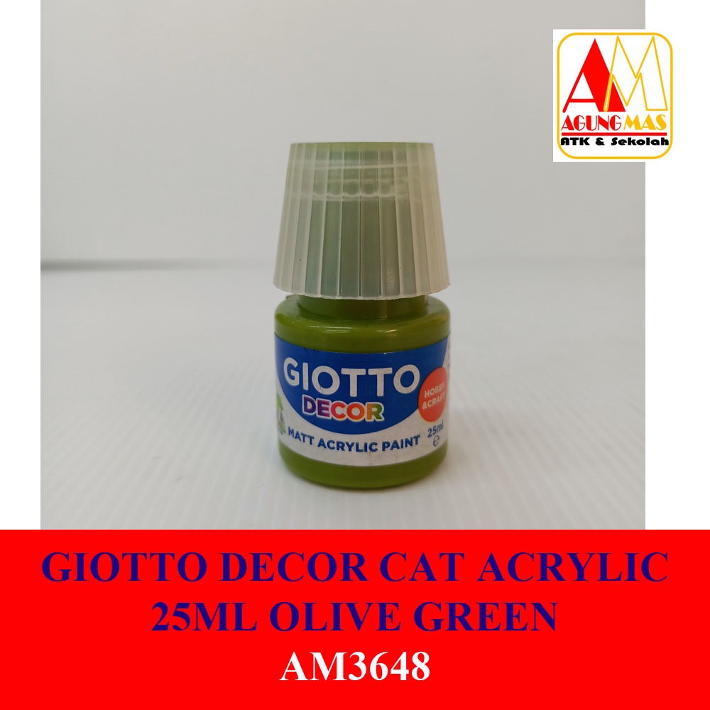 

GIOTTO DECOR CAT ACRYLIC 25ML OLIVE GREEN