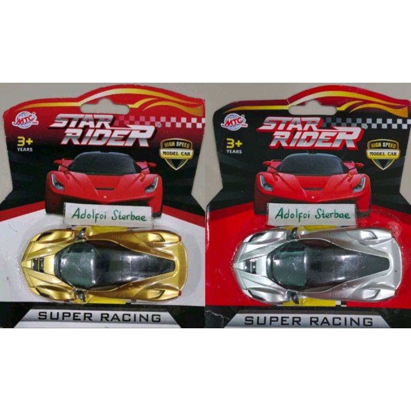 mtc toys star rider high speed model car laferrari la ferrari gold super racing lamborghini veneno