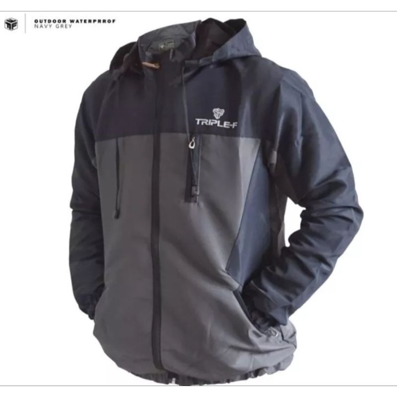 jaket outdoor waterproof triple f