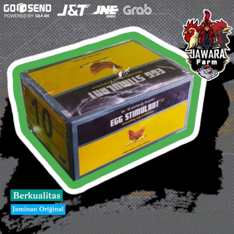 Egg Stimulant 10 Gram Obat Perangsang Telur Ayam 1 duz