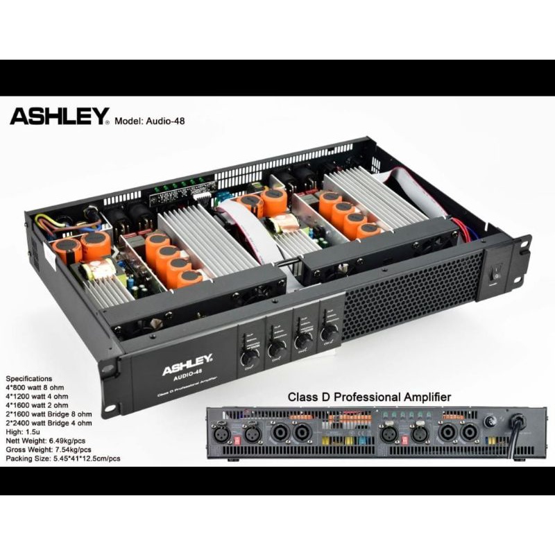 Ashley Audio 48 Power Amplifier [Original]