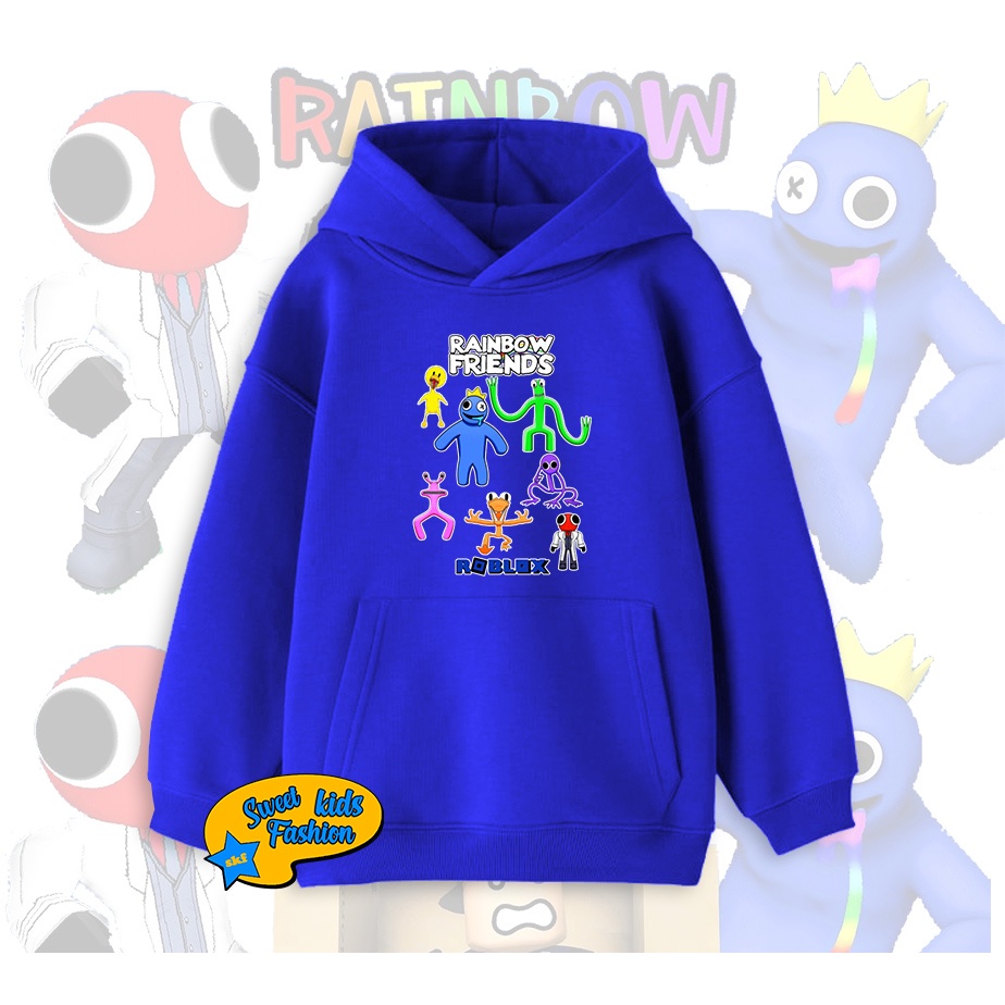 Jaket Hoodie Anak Rainbow Friends Roblox Hoodie Sweater Anak Roblox Rainbow Friends