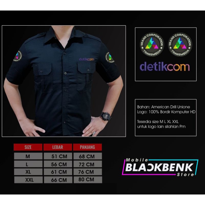 kemeja detik com pdh seragam jaket detik com custom
