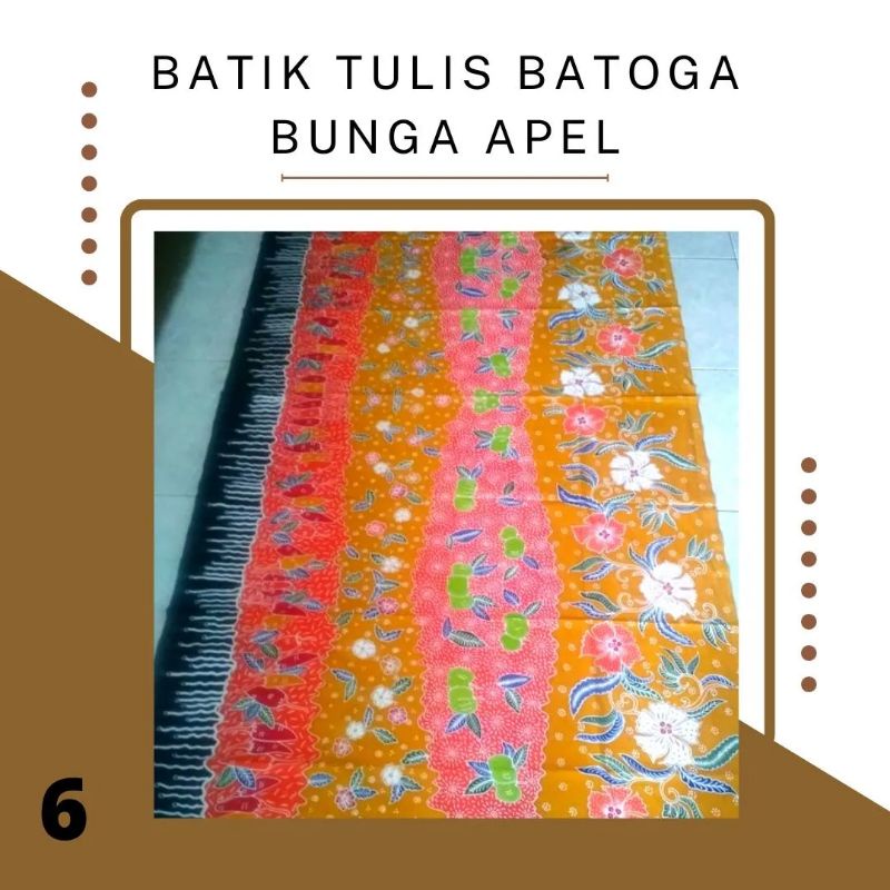 Batik tulis Batoga kain batik premium