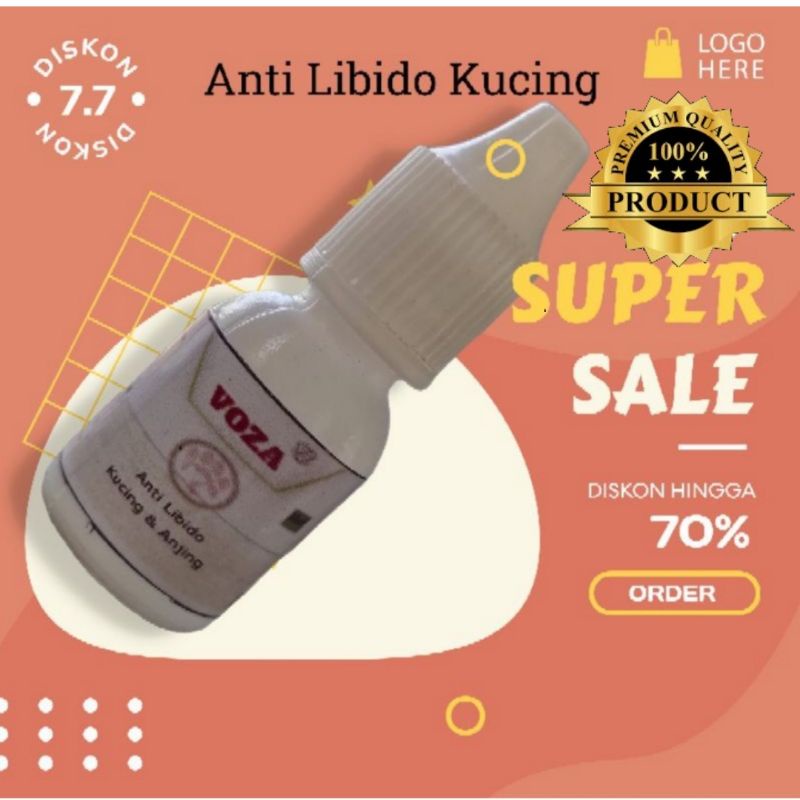 KB penurun birahi kucing anti Libido anabul Voza10ml