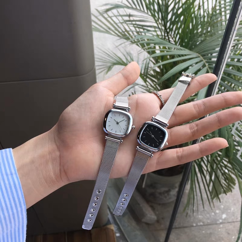 Jam Tangan Wanita rantai pasir Stainless Steel Anti karat KOOLEY