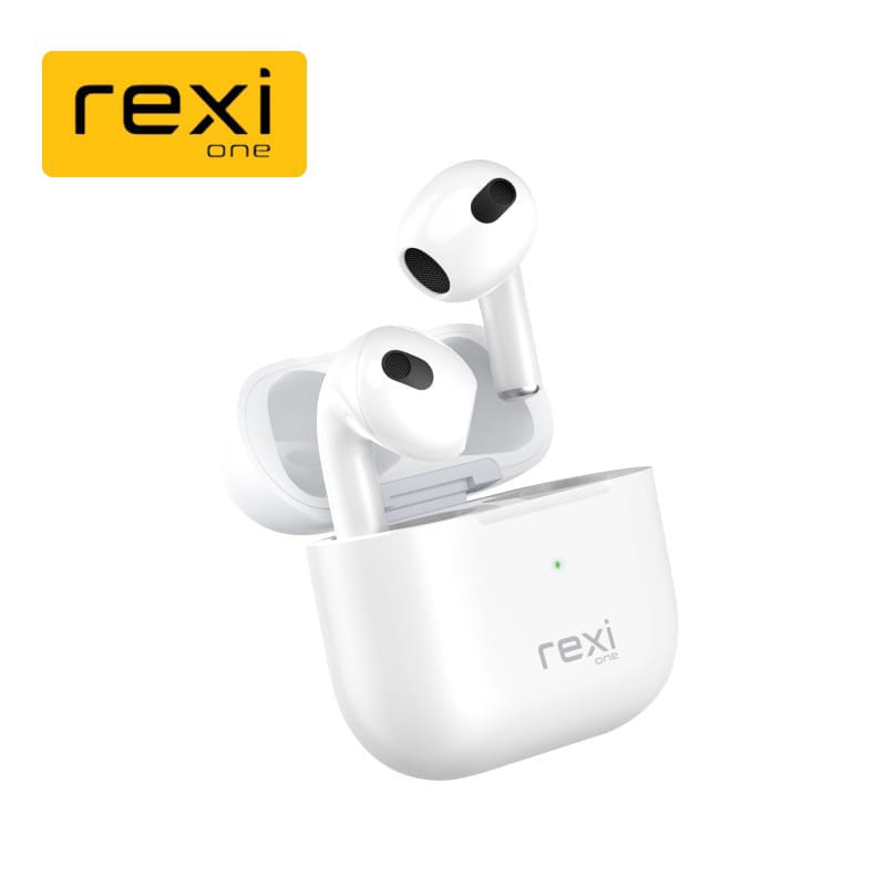 REXIiPods WA03 pro Headset Bluetooth TWS True Wireless Stereo Earphone Double Deep Bass, 3D Surround REXI