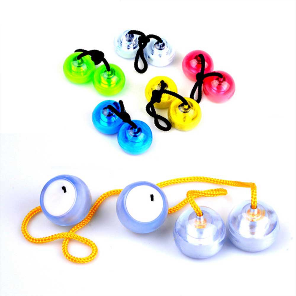 Fidget Finger Yoyo Balls Control The Roll Thumb Chuck with LED Light - Anti Stress - Focus