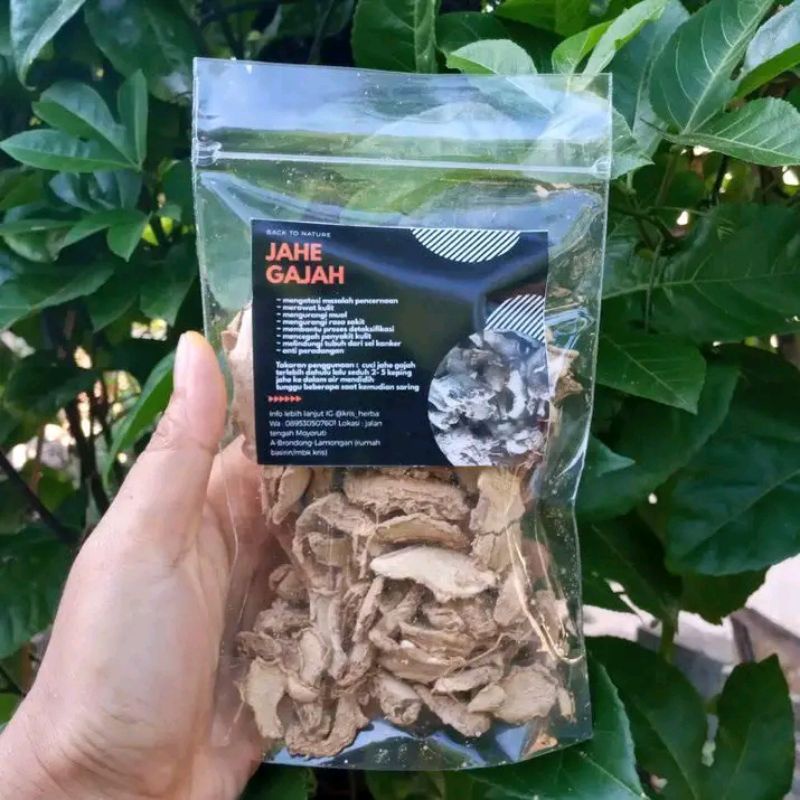 

Jahe Gajah Kering 50 Gram