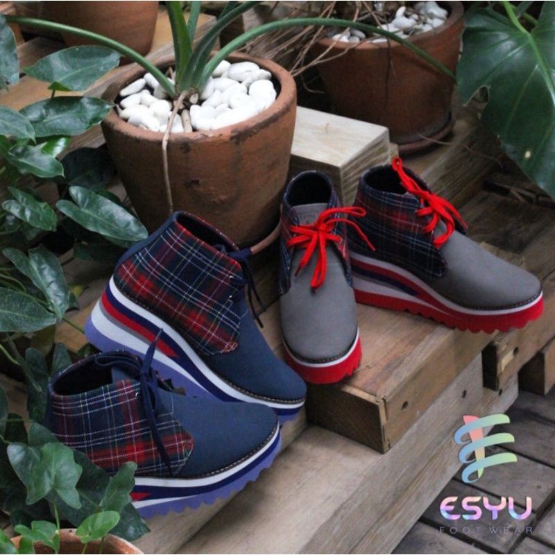 ESYUFOOTWEAR ORIGINAL | Harajuku Series | Sepatu Boots Wanita