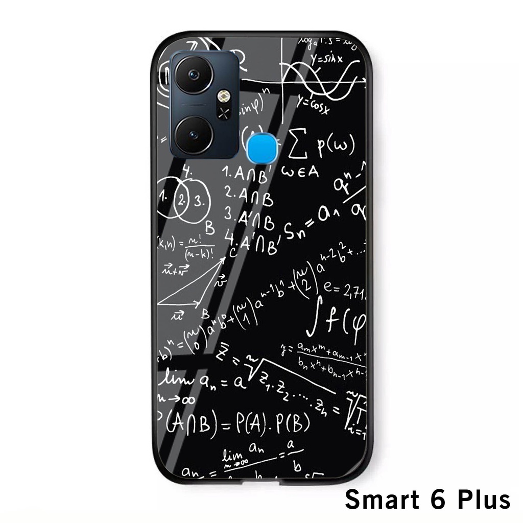 [G77] INFINIX SMART 6 PLUS - CASE INFINIX SMART 6 PLUS - SOFTCASE GLASS KACA INFINIX SMART 6 PLUS- S