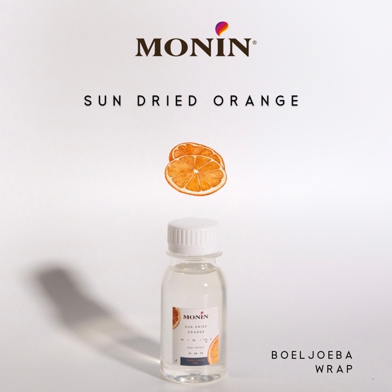 Monin Sun Dried Orange Syrup Repack [30, 50, 100] g