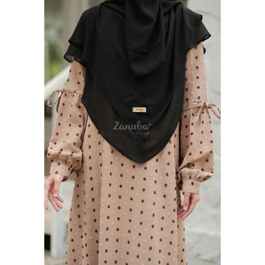 Dots Two tone Zanuba Gamis