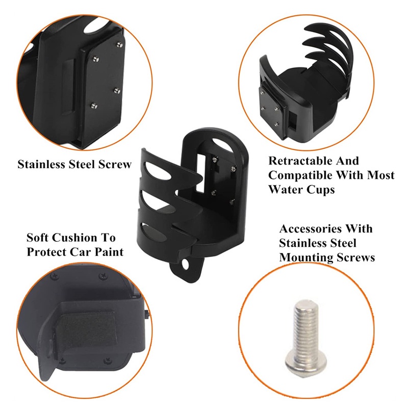 Bracket Klip Botol Air Untuk Mobil Universal Auto Drink Holder Multi-Fungsi Auto Organizer Accessary Auto Air Vent Outlet Minuman Cup Holder Adjustable Bottle Stand Untuk Mobil